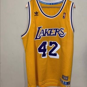 Lakers James Worthy Hardwood Classic Adidas Jersey